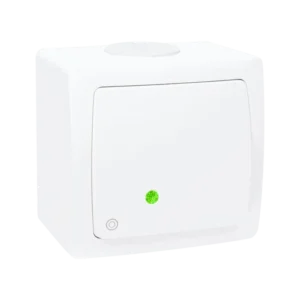 Poussoir à bascule lumineux LED