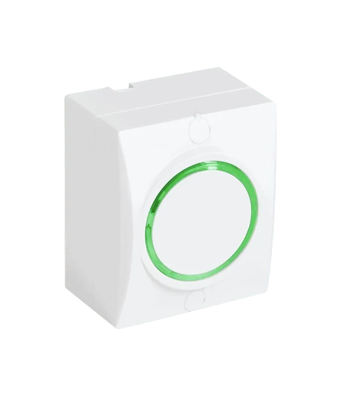 Poussoir rond lumineux LED