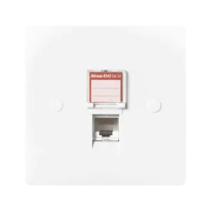 Prise RJ45 CAT.5e simple + obturateur