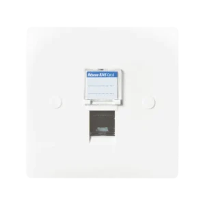 Prise RJ45 CAT.6 simple + obturateur