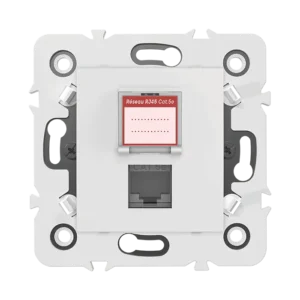 Prise RJ45 CAT.5e + obturateur