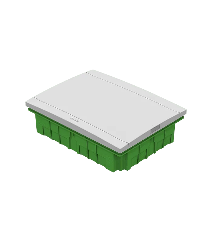 Coffret encastré 26 modules + Disjoncteur d’abonné 2 ou 4 fils - porte opaque